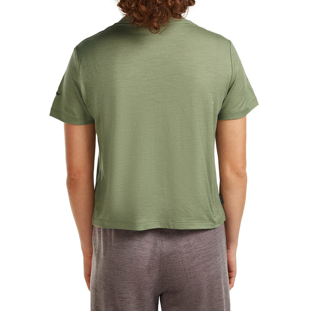 Merino 150 Tech Lite Seed Story Women's SS Crop Tee