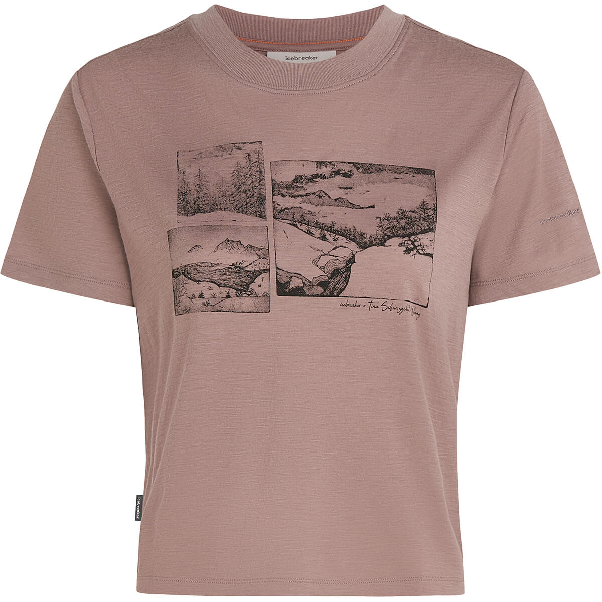 Merino 150 Tech Lite The Climb Women's SS Crop Tee
