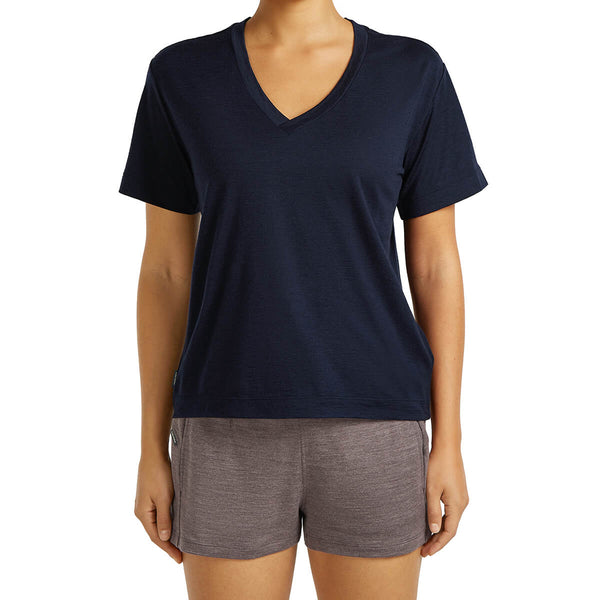 Merino 150 Tech Lite Relaxed V Neck Women's SS Tee