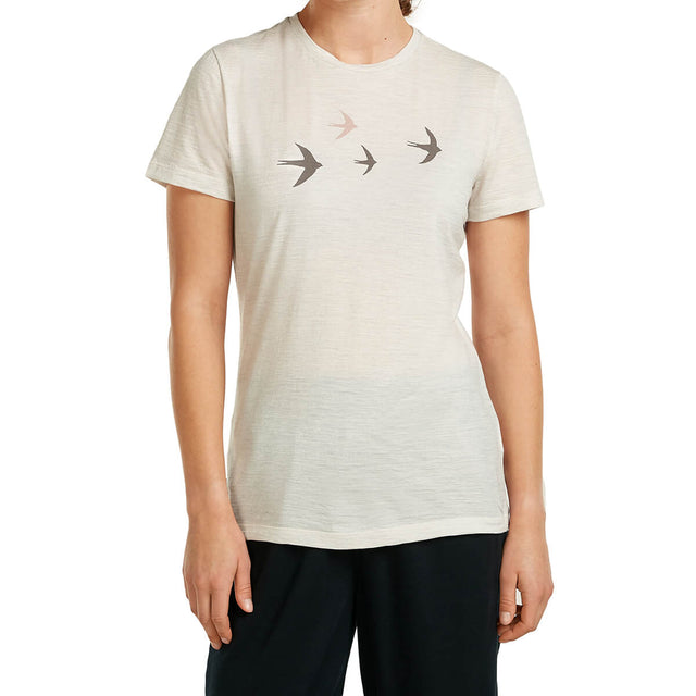 Merino 150 Tech Lite Bird Transit Women's SS Tee