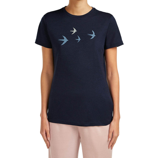 Merino 150 Tech Lite Bird Transit Women's SS Tee