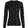 Merino 200 Oasis Snow Day Women's LS Crewe