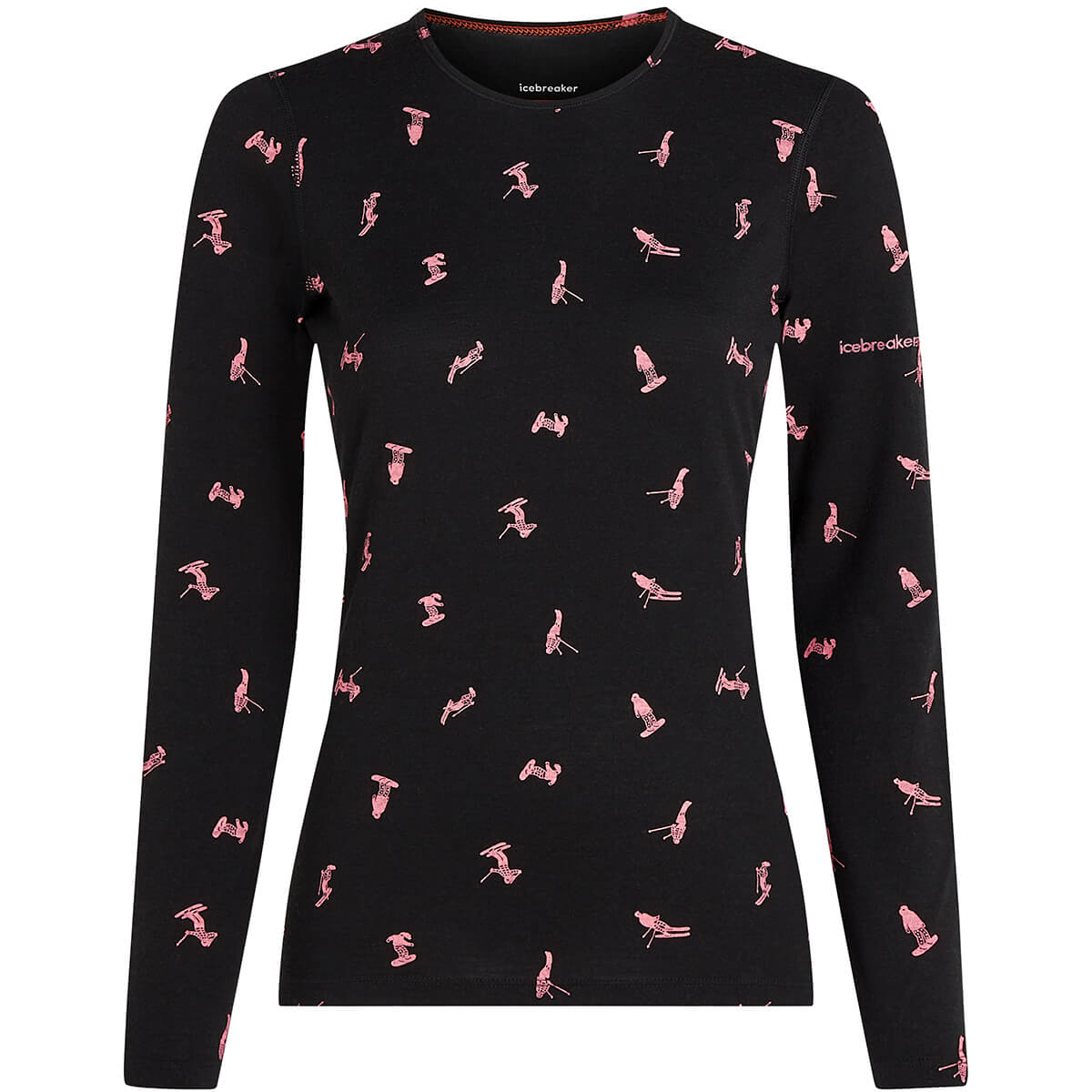 Merino 200 Oasis Snow Day Women's LS Crewe