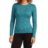 Merino 200 Oasis Snow Day Women's LS Crewe
