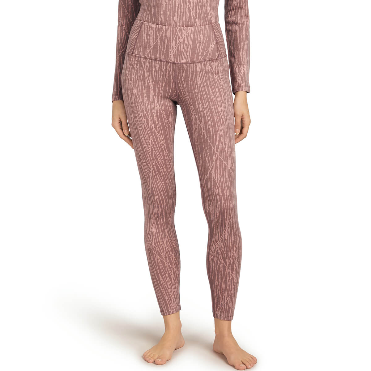 Merino 260 Vertex Delta Lines High Rise Women's Leggings