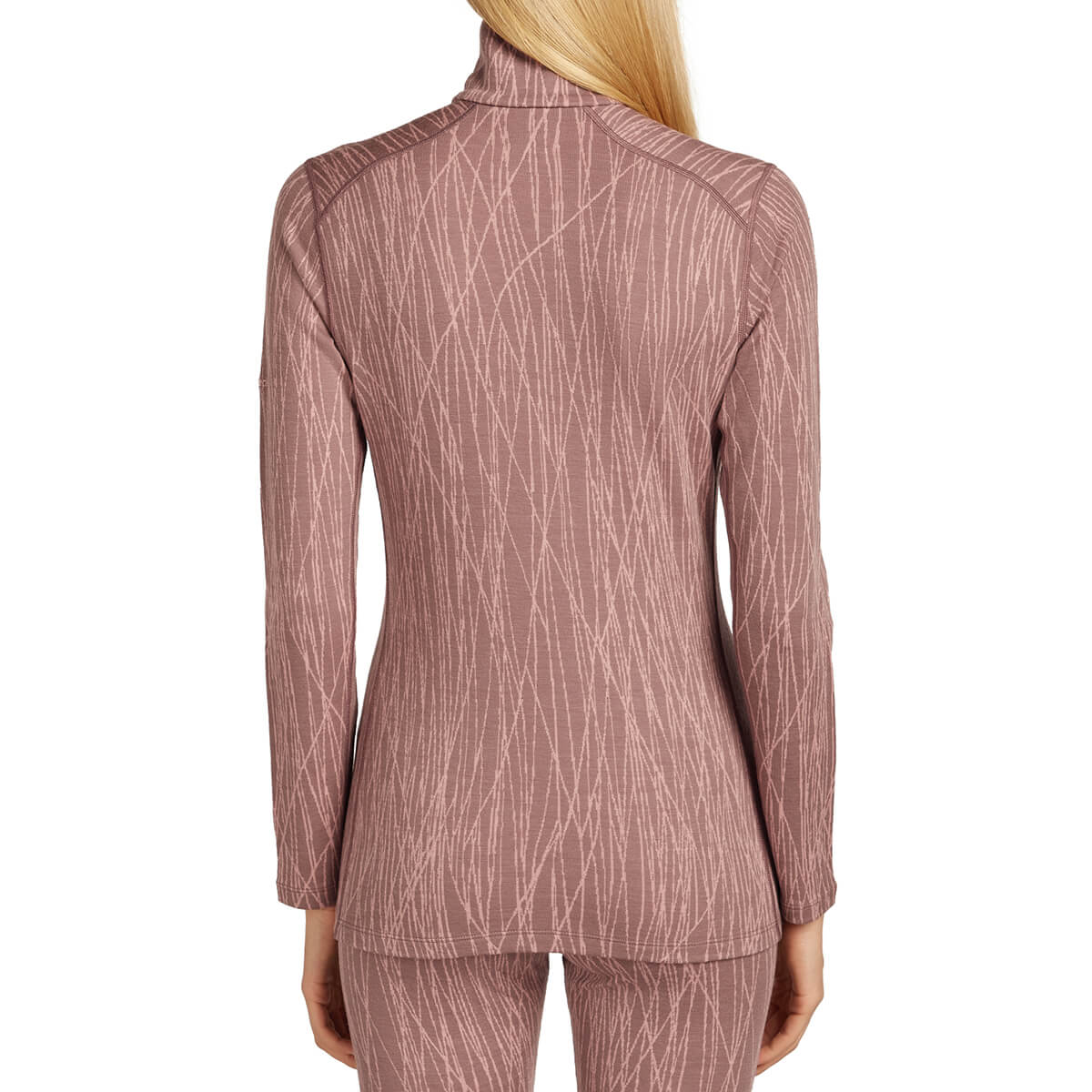 Merino 260 Vertex LS Delta Lines Women's Half Zip