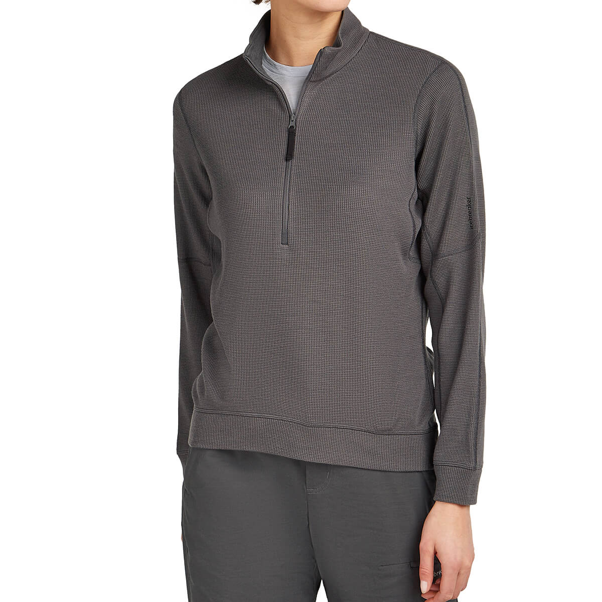 Merino Blend 260 Waffle Knit Wander Women's LS Half Zip