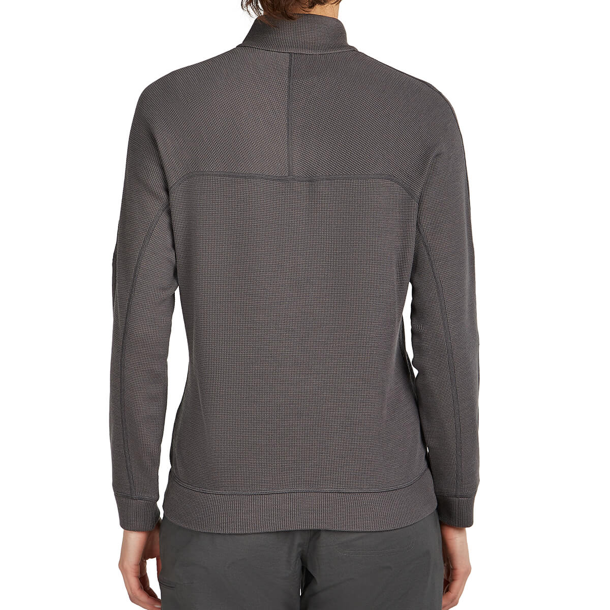 Merino Blend 260 Waffle Knit Wander Women's LS Half Zip