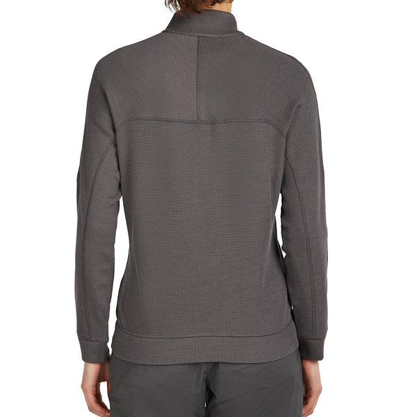 Merino Blend 260 Waffle Knit Wander Women's LS Half Zip
