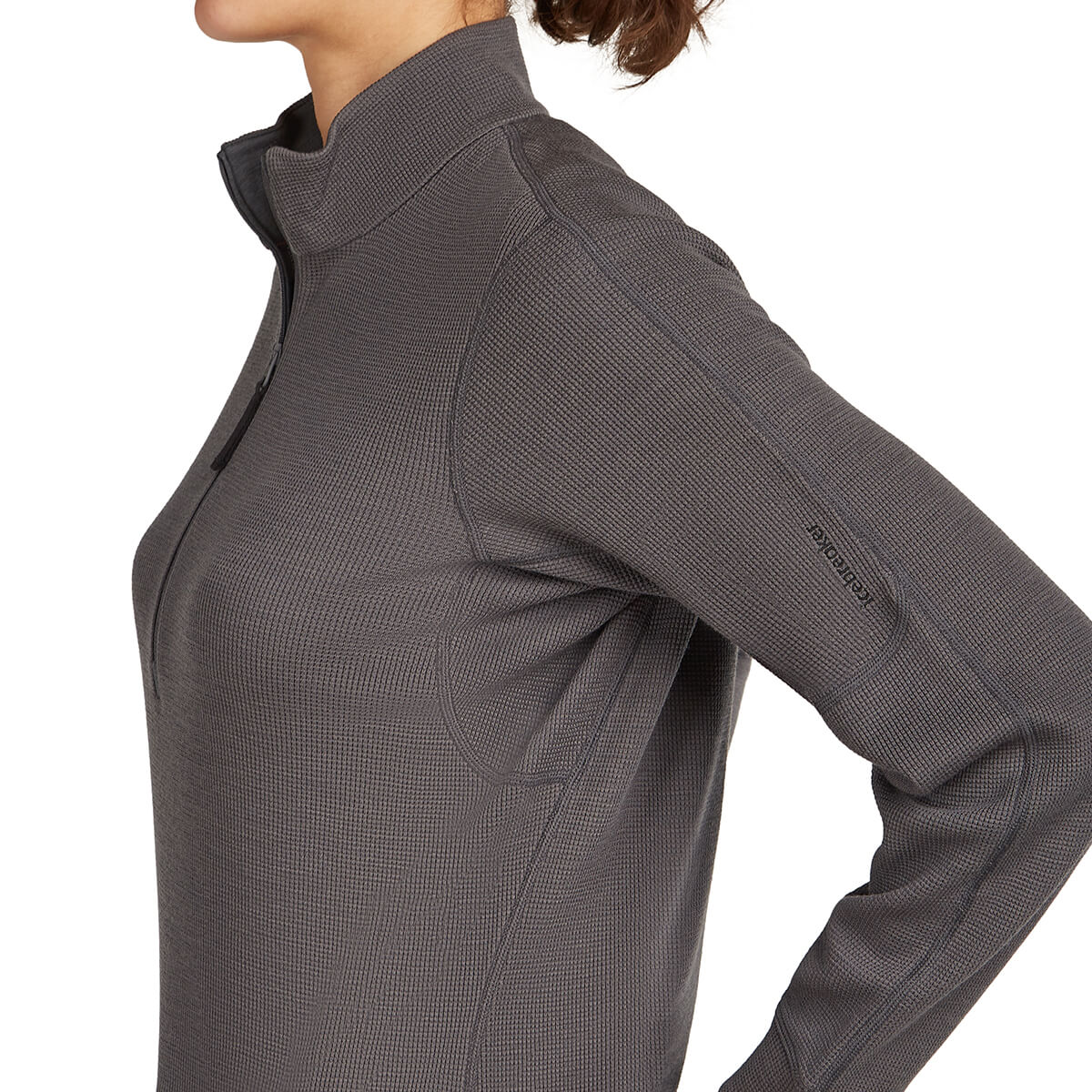 Merino Blend 260 Waffle Knit Wander Women's LS Half Zip