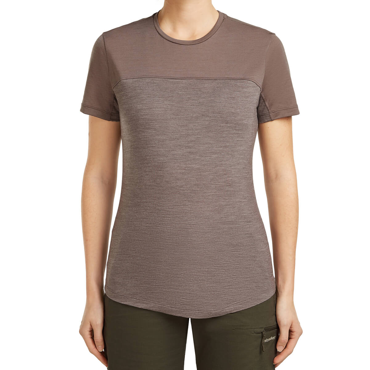 Merino Blend 125 Cool-Lite Sphere Women's Colour Block SS Tee