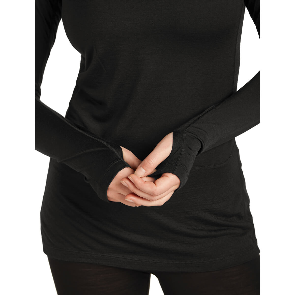 Merino Blend 125 Zoneknit Women's LS Crewe