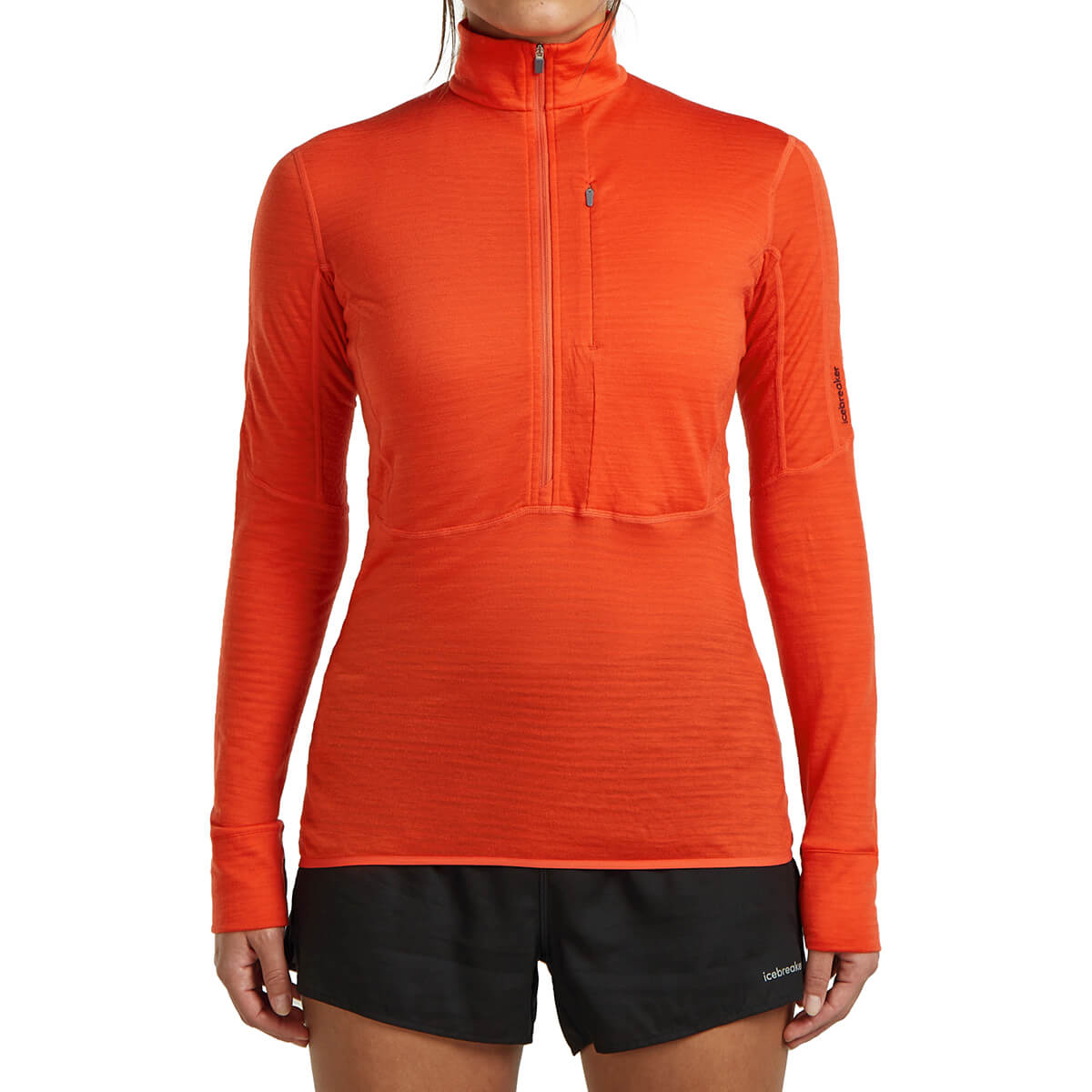 Merino Blend 200 RealFleece Descender Women's LS Half Zip
