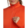 Merino Blend 200 RealFleece Descender Women's LS Half Zip