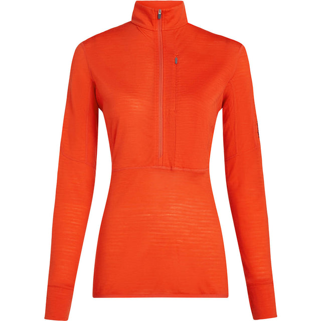 Merino Blend 200 RealFleece Descender Women's LS Half Zip