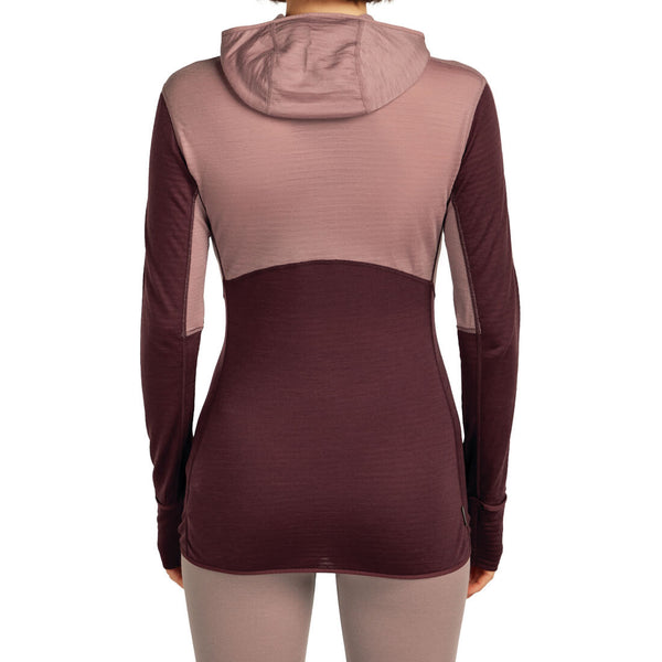 Merino Blend 200 RealFleece Descender Women's LS Zip Hoodie