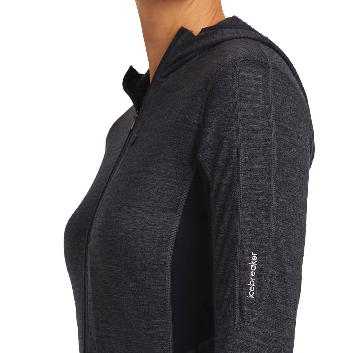 Merino Blend 200 RealFleece Descender Women's LS Zip Hoodie