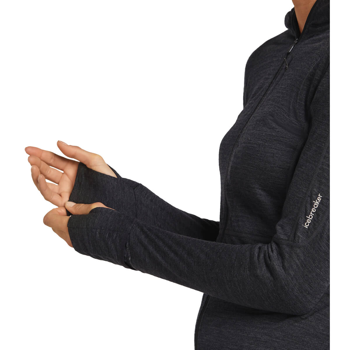 Merino Blend 200 RealFleece Descender Women's LS Zip Hoodie