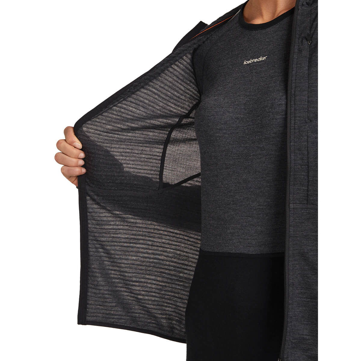 Merino Blend 200 RealFleece Descender Women's LS Zip Hoodie
