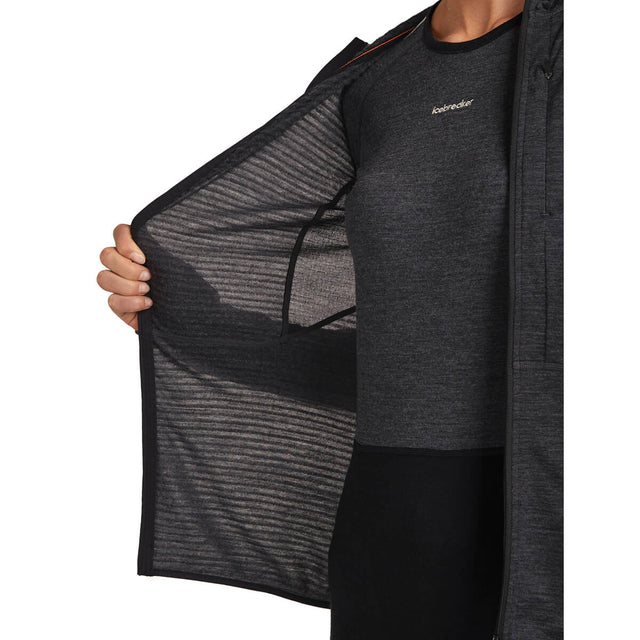 Merino Blend 200 RealFleece Descender Women's LS Zip Hoodie