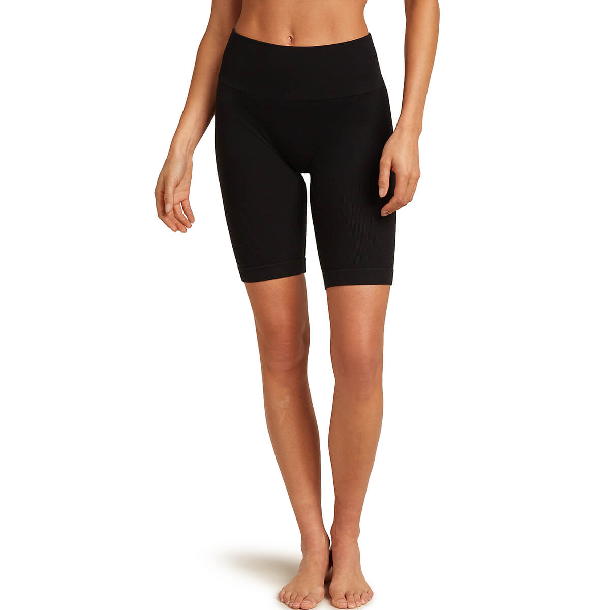 Merino Blend 260 Seamless Rib 8-inch High Rise Women's Shorts