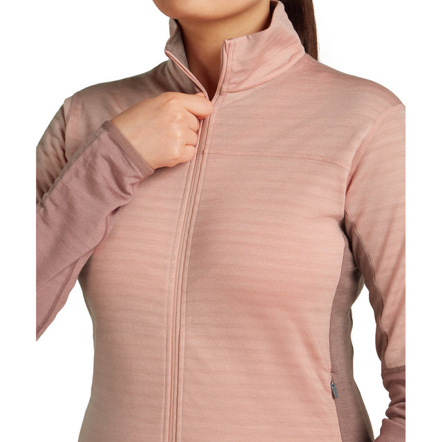Merino Blend 300 RealFleece Descender Women's LS Zip