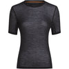 Merino Blend 75 Cool-Lite Featherlight Women's SS Crewe