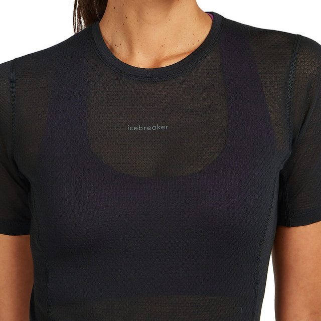 Merino Blend 75 Cool-Lite Featherlight Women's SS Crewe