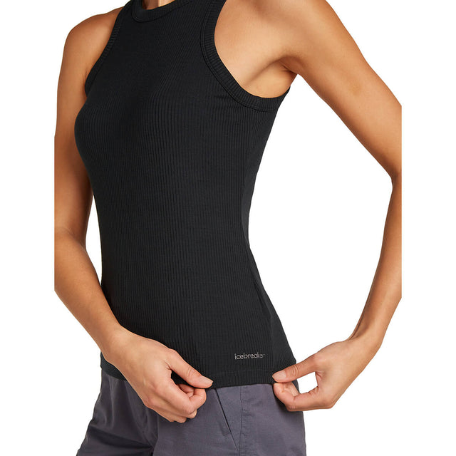 Merino Blend Rib Lotus Women's Tank