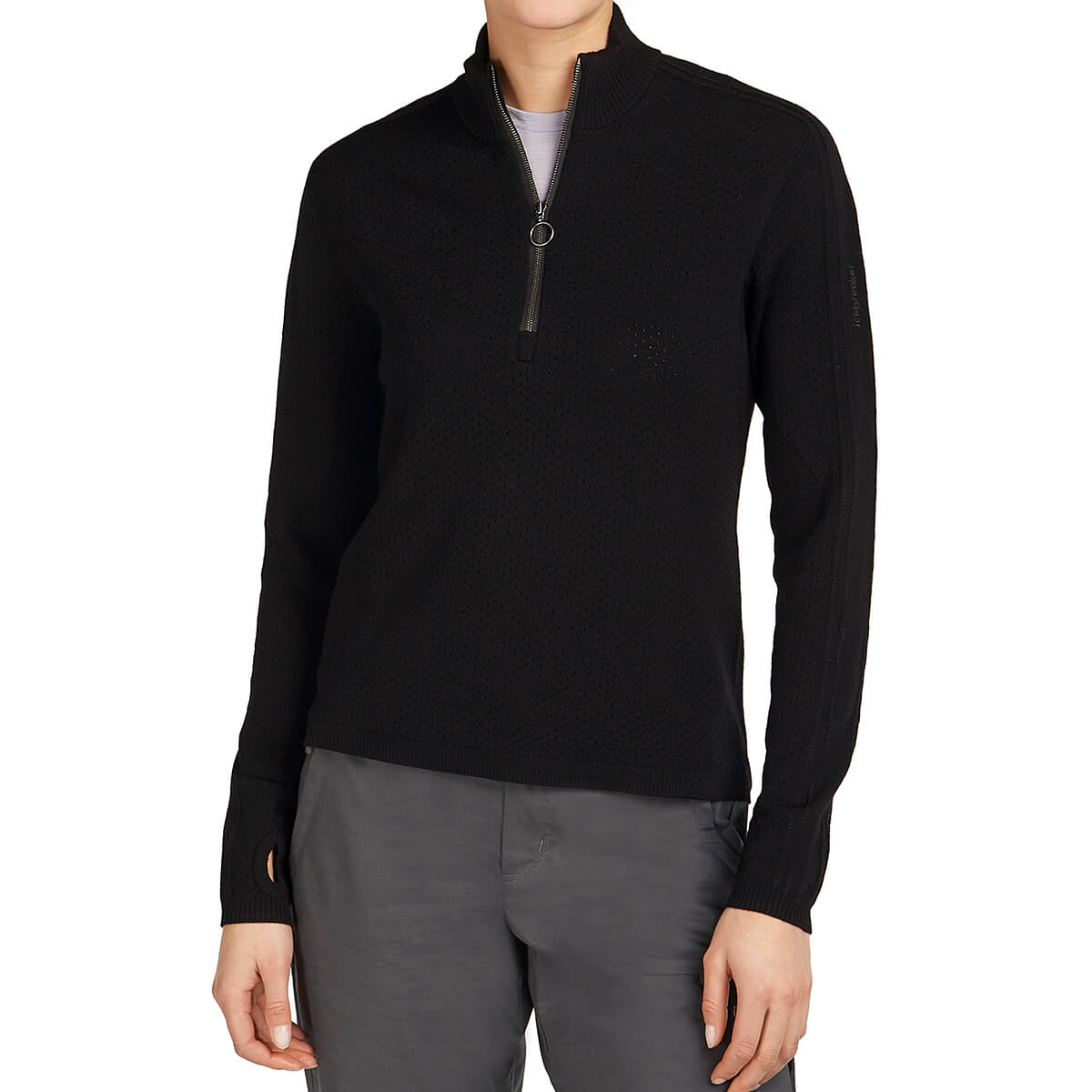 Merino icebreaker Anniversary Original Women's LS Half Zip