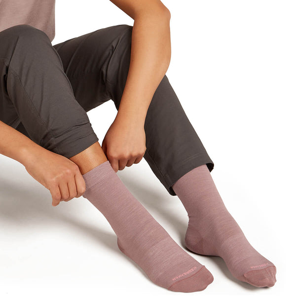 Merino Lifestyle Fine Gauge Women's Crew Sock