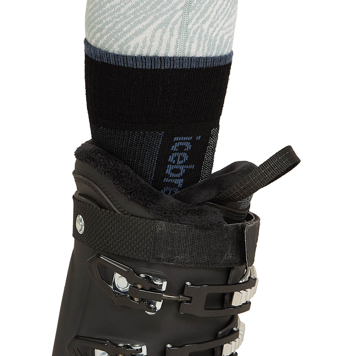 Merino Blend Ski+ Light Cushion Women's Over the Calf Socks