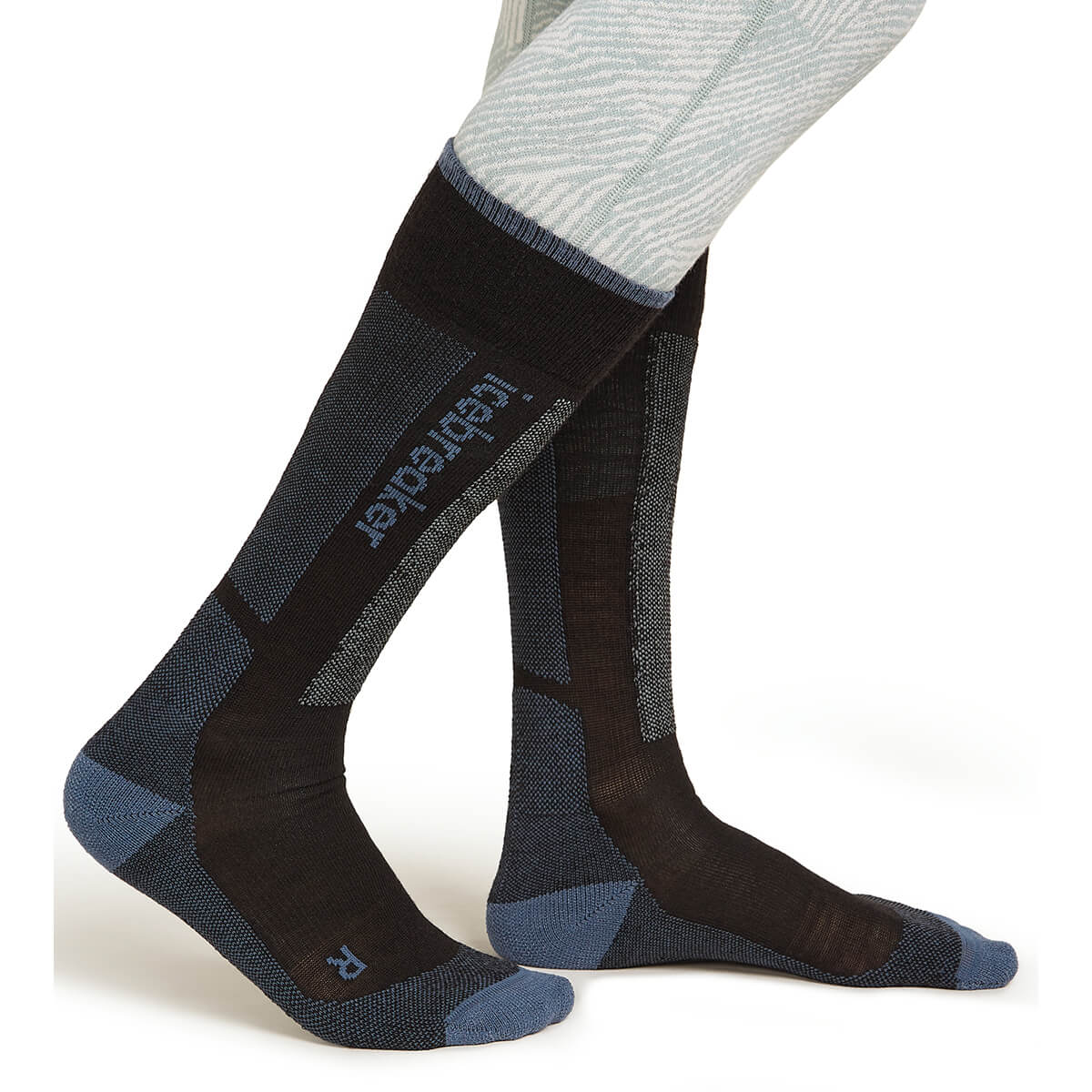 Merino Blend Ski+ Light Cushion Women's Over the Calf Socks