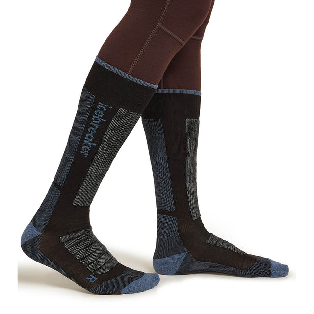 Merino Blend Ski+ Medium Cushion Women's Over the Calf Socks
