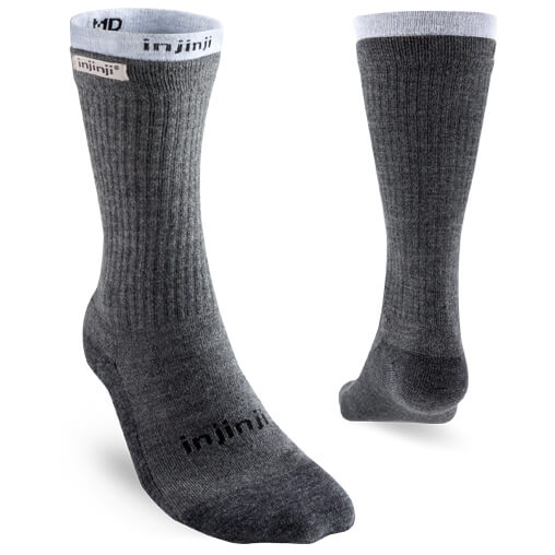Outdoor Hiker Plus Liner Men's Crew Socks