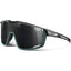 Fury Sunglasses: REACTIV Performance 0-3 Lenses - Shiny Translucent Black/Matt Green
