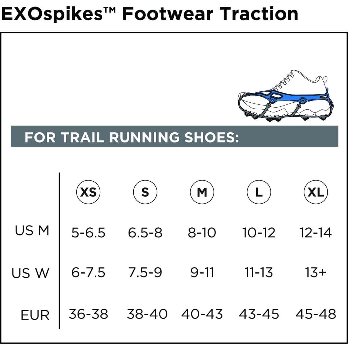 EXOspikes Footwear Traction
