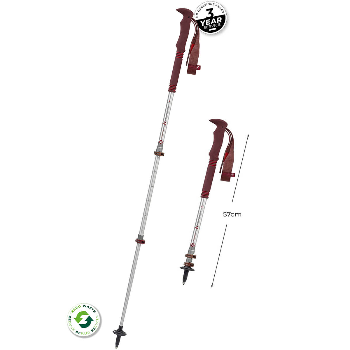 Explorer Zero Compact Single Trekking Pole