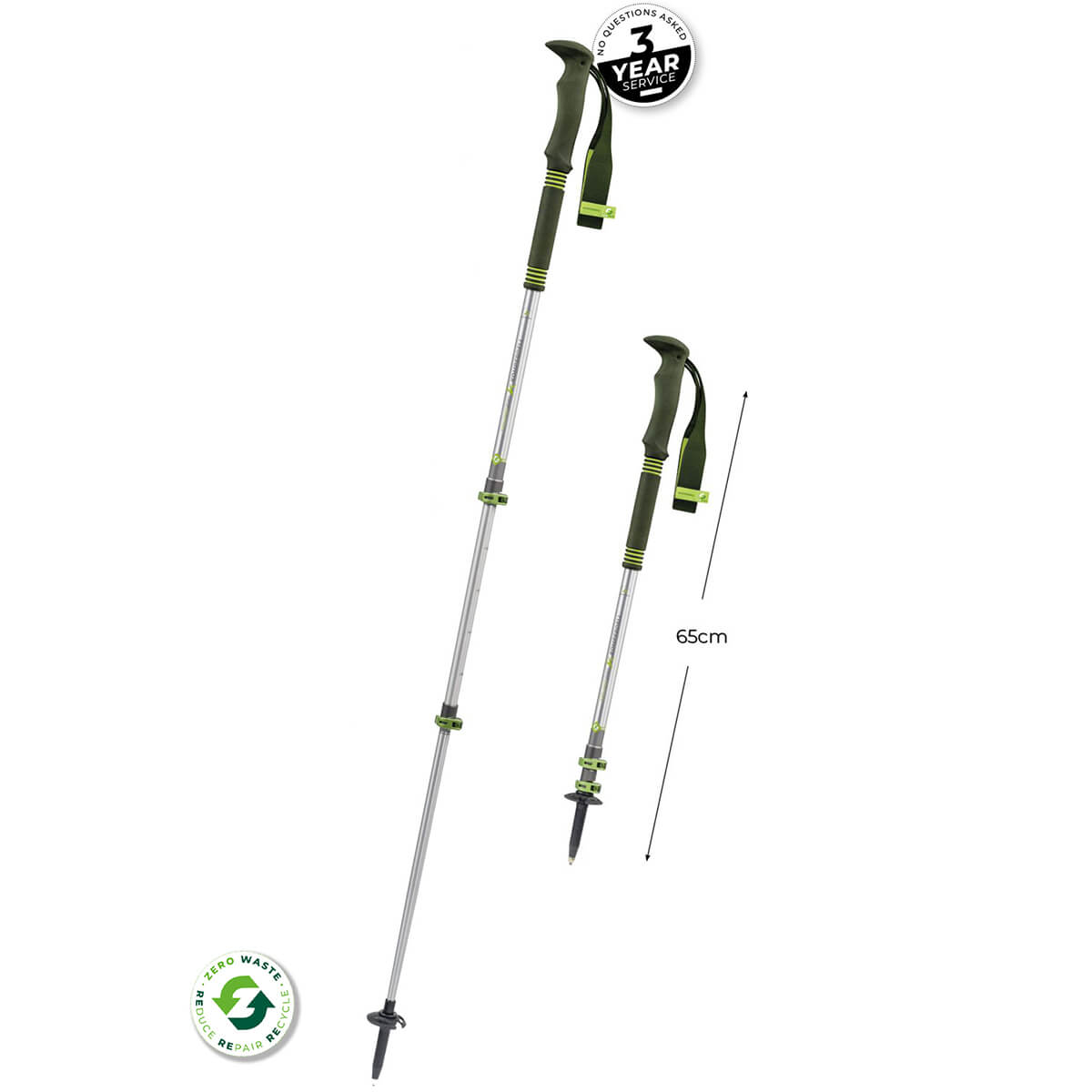 Explorer Zero Single Trekking Pole