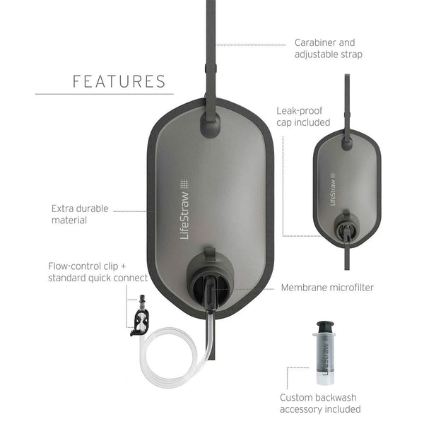 Peak Series 8-Litre Gravity Filter System