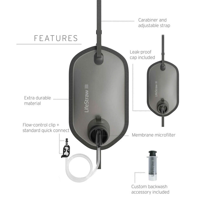 Peak Series 8-Litre Gravity Filter System