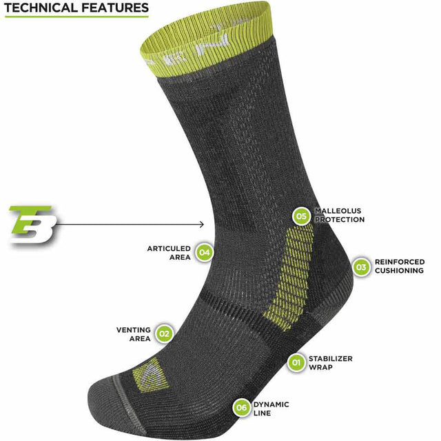 T3HME T3 Heavy Trekker Men's Eco Socks
