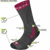 T3MWE T3 Midweight Hiker Women's Eco Socks