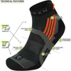 X3TPE T3 Trail Running Padded Men's Eco Socks