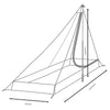 Hypermid 2 Ultralight Pyramid Tent Half Mesh Inner