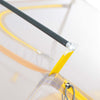 Ridge pole, rear clip