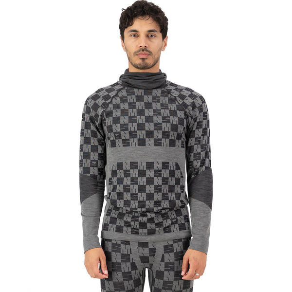 Ascender Men's Merino Base Layer Hooded LS Top