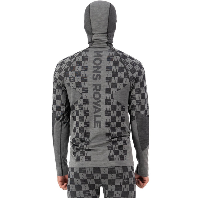 Ascender Men's Merino Base Layer Hooded LS Top