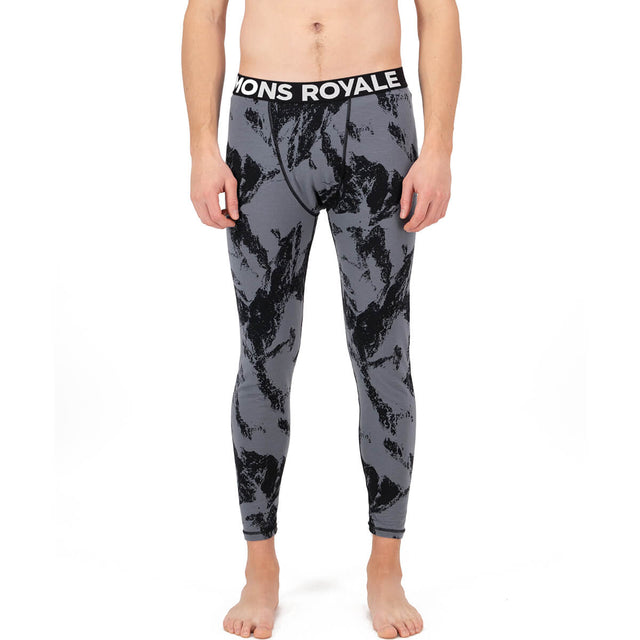 Cascade Men's Merino Base Layer Print Legging