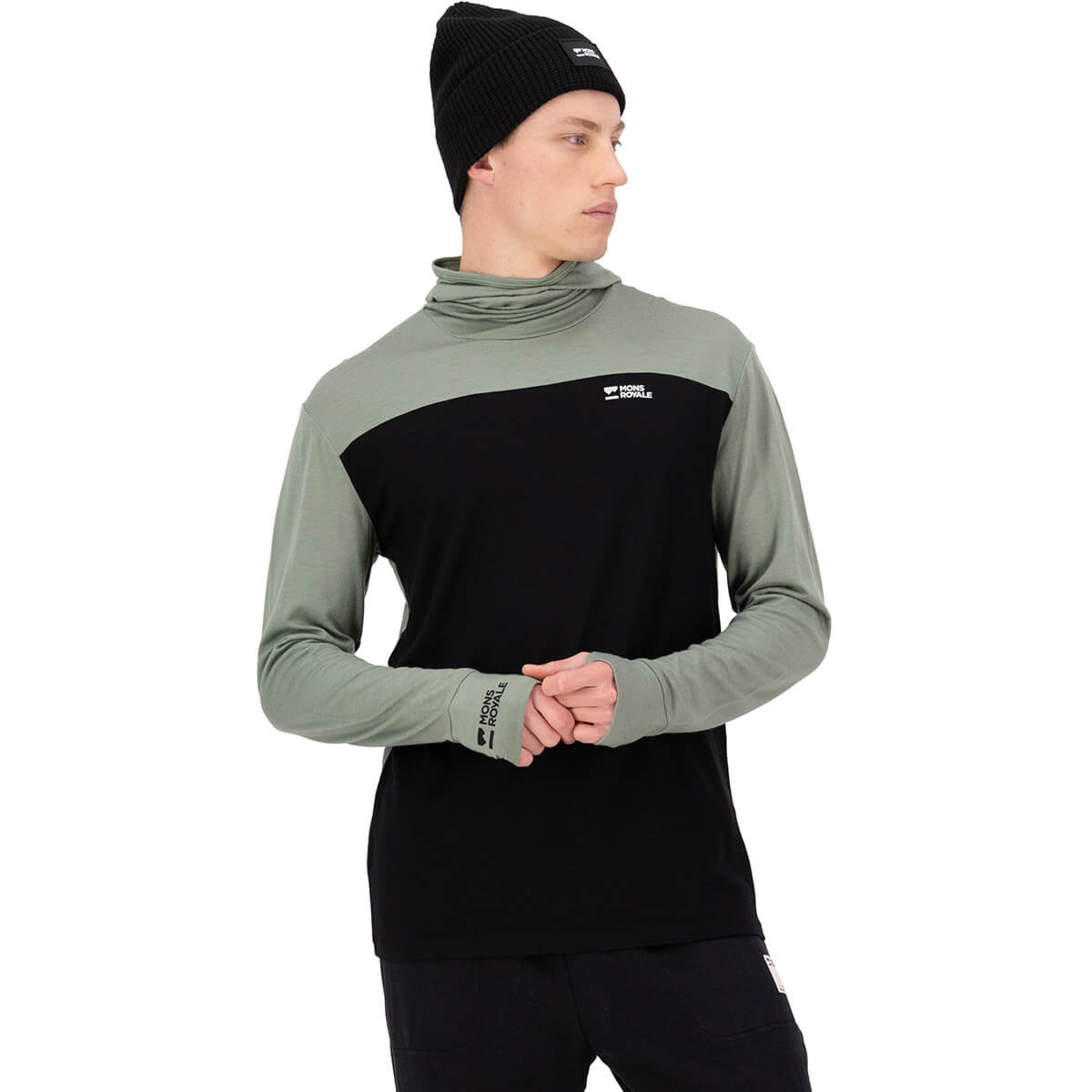 Yotei Men's Merino Powder Hood LS
